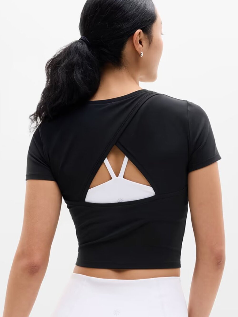 Athleta Open Back Tee